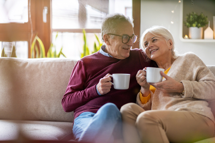 elderly couple